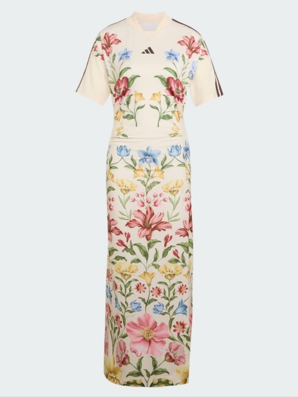 Adidas X Farm Rio Premium Floral Print Maxi Dress - Picture 11 of 15
